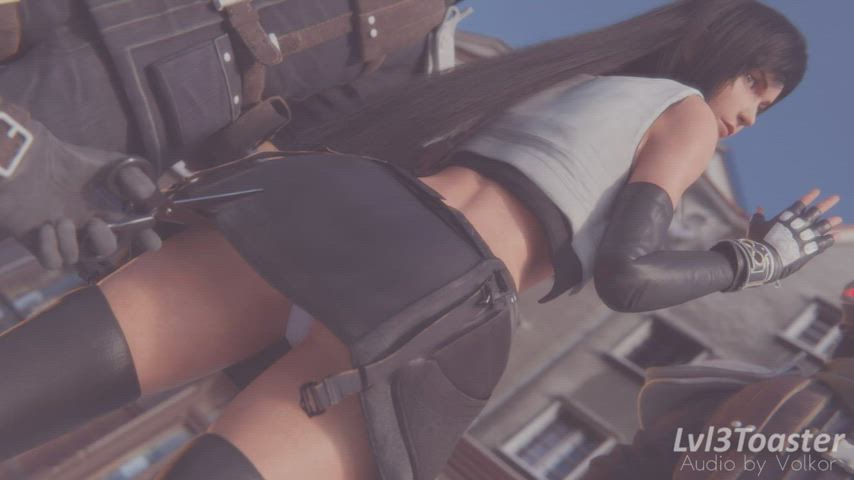 Tifa strip searched Part 2 - Hairy Version (Lvl3Toaster) [FINAL FANTASY VII]