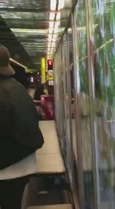 Fucking in the Subway Station