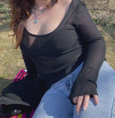 This is my first post here. Hope you appreciate my boobies at the park
