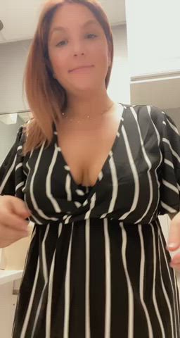 Always ready to be filed with cum, even at work