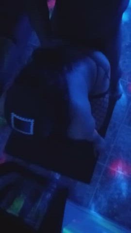 Enjoying party night in sexy hotwife's ass! Sound on and listen to her pleasing moans!