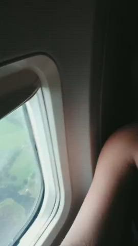 Busty Latina Gets Way Too Horny on a Plane