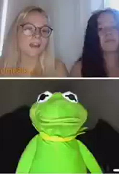 Cursed cam-guy Kermit