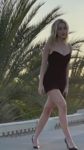 You have Kiernan Shipka as your personal fucktoy for the weekend. What do you do with her?