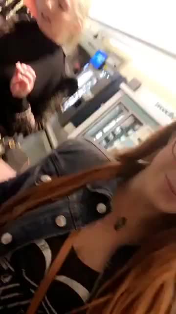 Flashing In A Mall