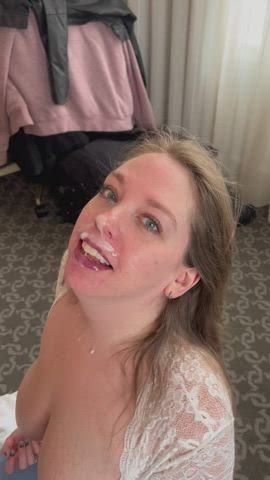 It’s always so much fun when someone other than my husband cums on my face