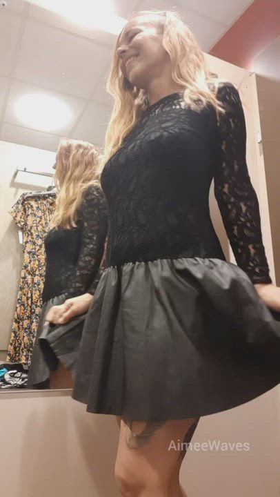 Have you ever wanted to fuck in a department store fitting room?