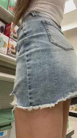 POV you’re standing behind me at Target