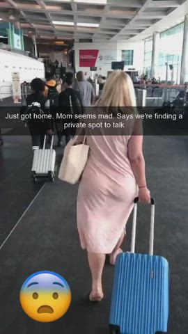 Real mom ass