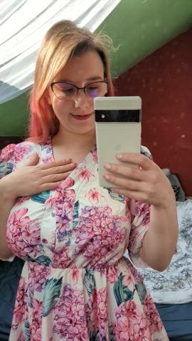 Can't wait for busty sundress season to start!