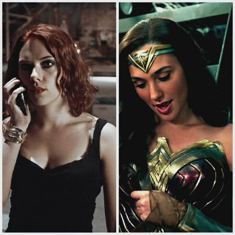 Who would you choose for a Rough sweaty session - Scarlett Johansson or Gal Gadot.