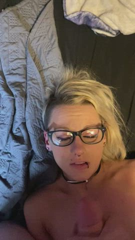 Tinder date ghosted me so hubby got to cum on my face!!