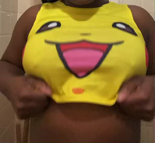 Titty Drop Boobs Slow Motion Porn GIF by munchiibunnii