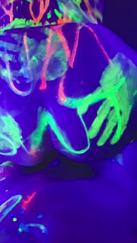 Hubby loves the view in the blacklights what about you? : video clip