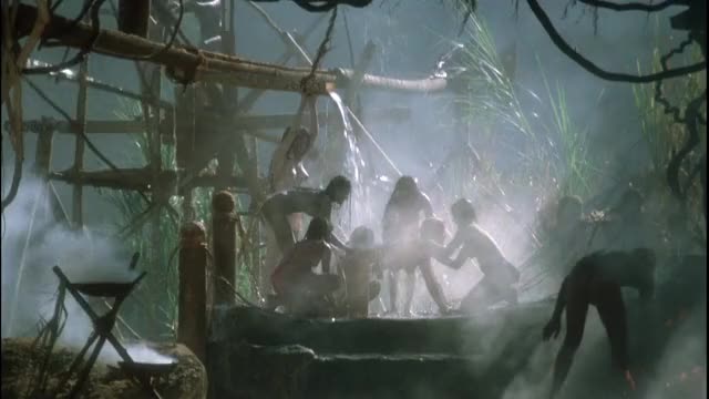 Bo Derek Tarzan (1981) "Damn, they're washing me just like a horse!"