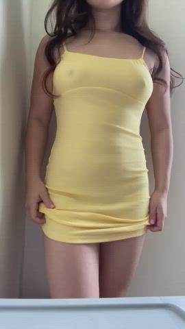 Does the yellow dress turn you on? [OC]