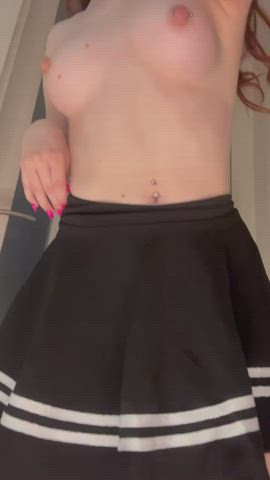Will you get under your skirt and eat pussy?