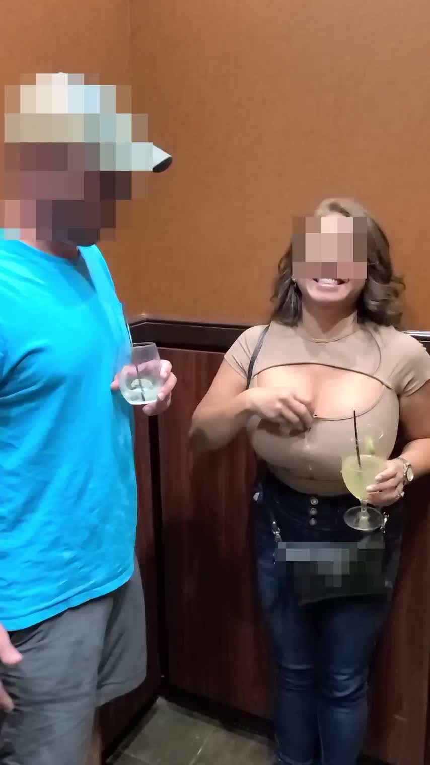 Allowing A Stranger From The Hotel Bar Fondle My Boob In An Elevator