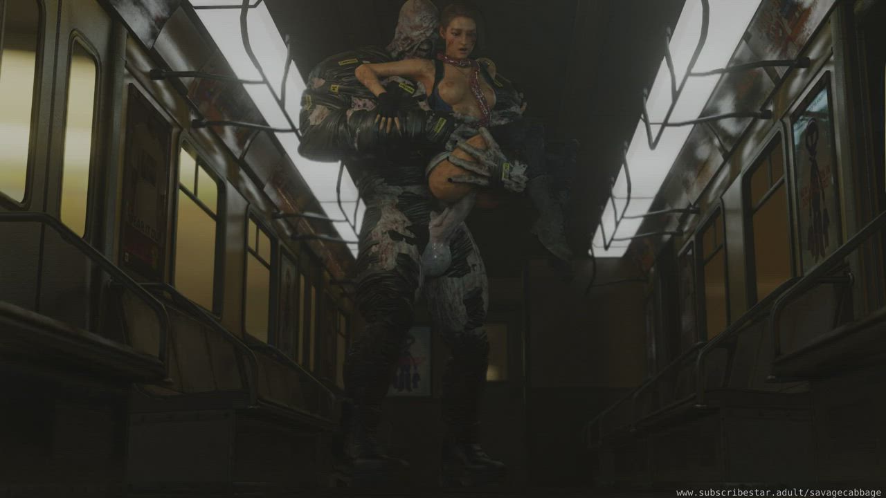 Jill and Nemesis (SavageCabbage) [Resident Evil]