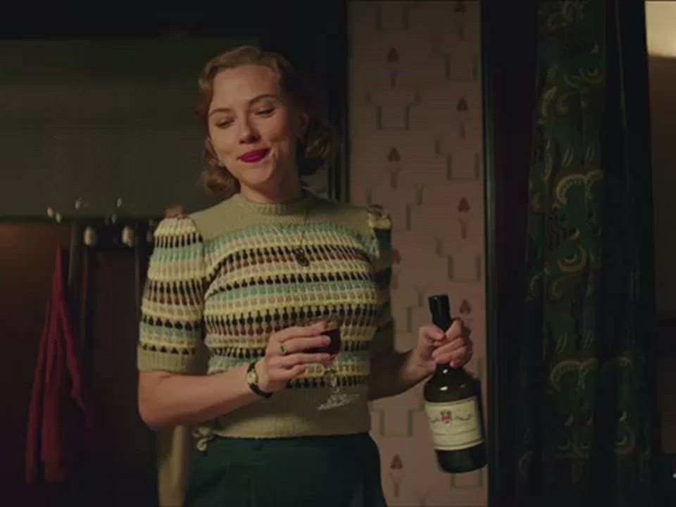 Tipsy MILF next door Scarlett Johansson invites you over for dinner and hits you with “oh, my husband couldn’t make it home in time.”