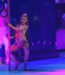 Ariana Grande pole dancing for you
