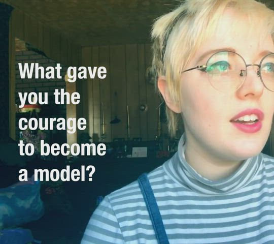 What gave you the courage to become a model? (Supercut)