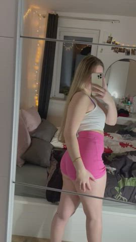 would you slap my ass while i wear this shorts?