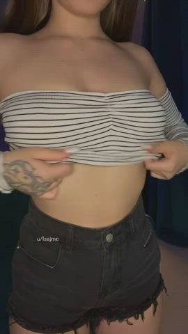 My tits are all natural, do you approve?🥰 : video clip