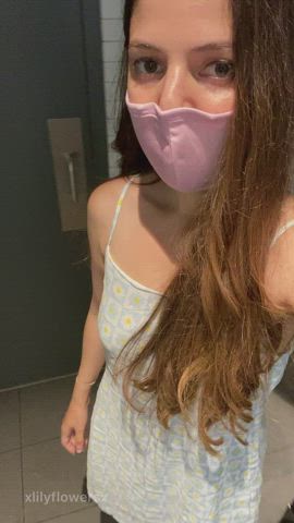 Would you fuck me in a public bathroom?