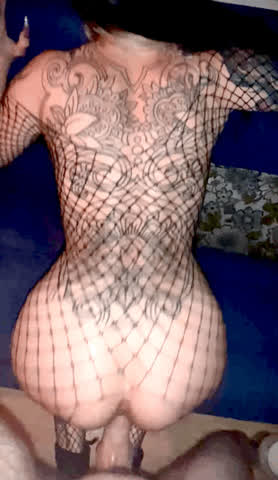 New Tattoo + New Fishnets = 🌈😍