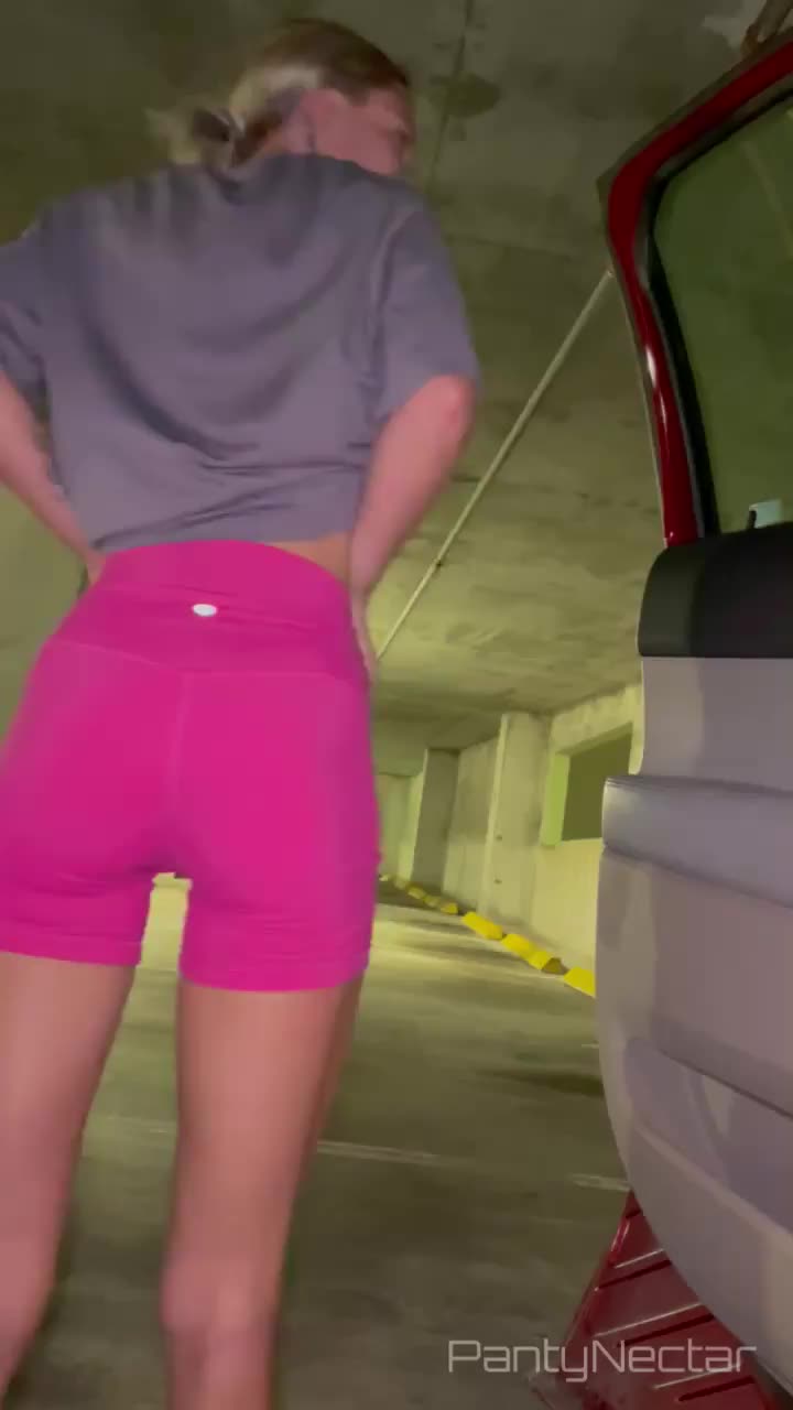 Would you finger my ass in a parking garage?