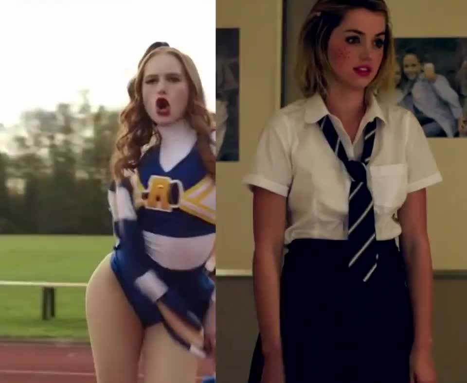 Whose panties you'd take off if you could only pick one: Madelaine Petsch or Ana De Armas